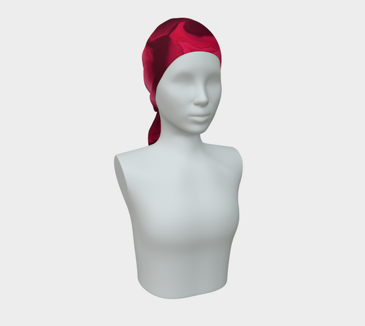 Heart Current Art Scarf / Bandana