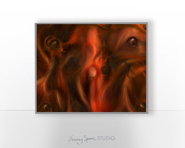 Melting and lost (2013) Poster Print by Emmy Spoon