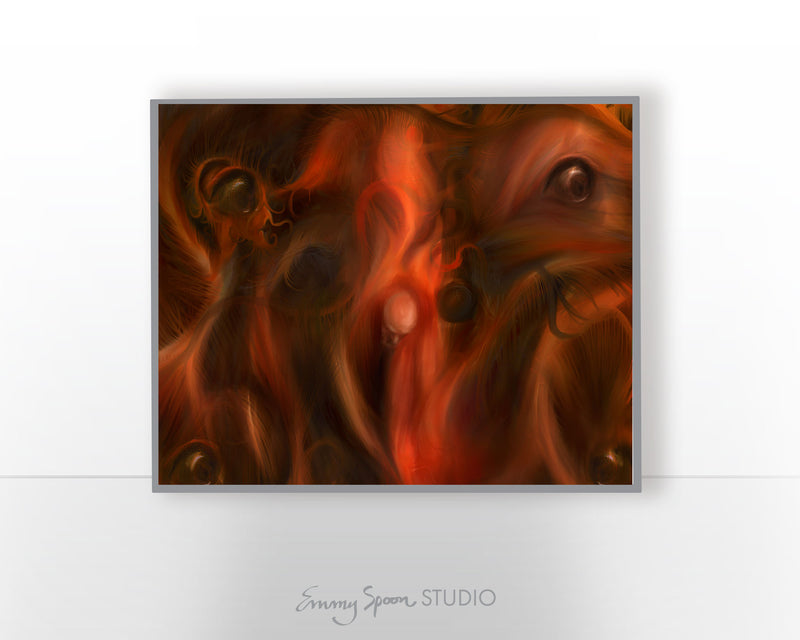 Melting and lost (2013) Poster Print by Emmy Spoon