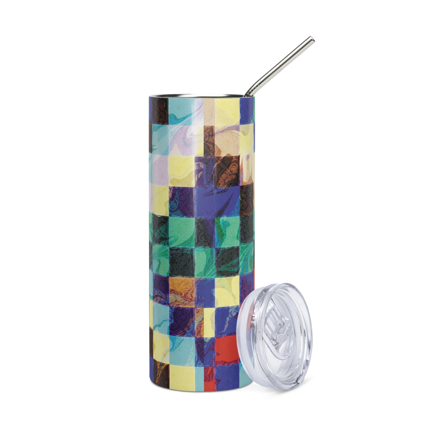 Quilt Style Stainless steel tumbler