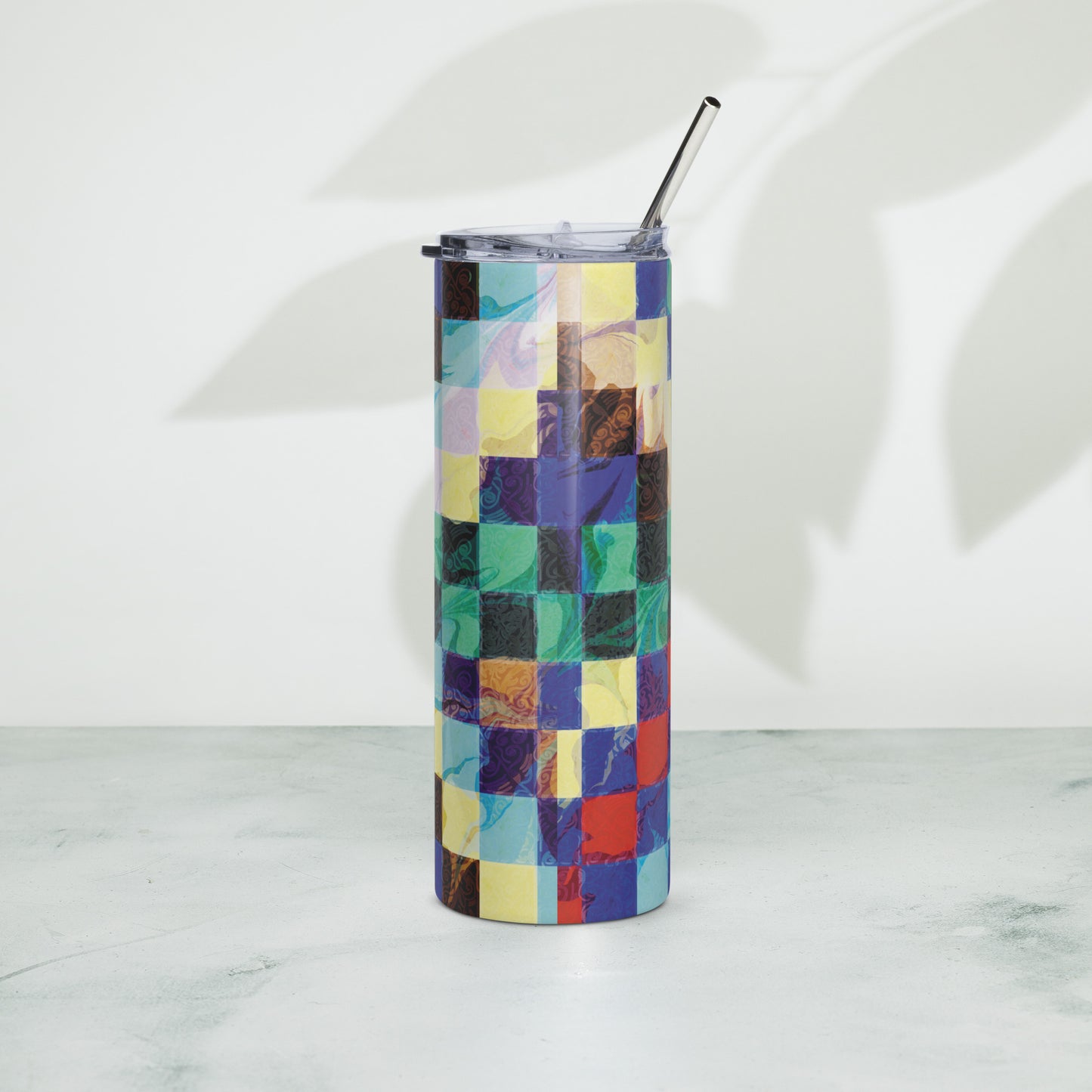 Quilt Style Stainless steel tumbler