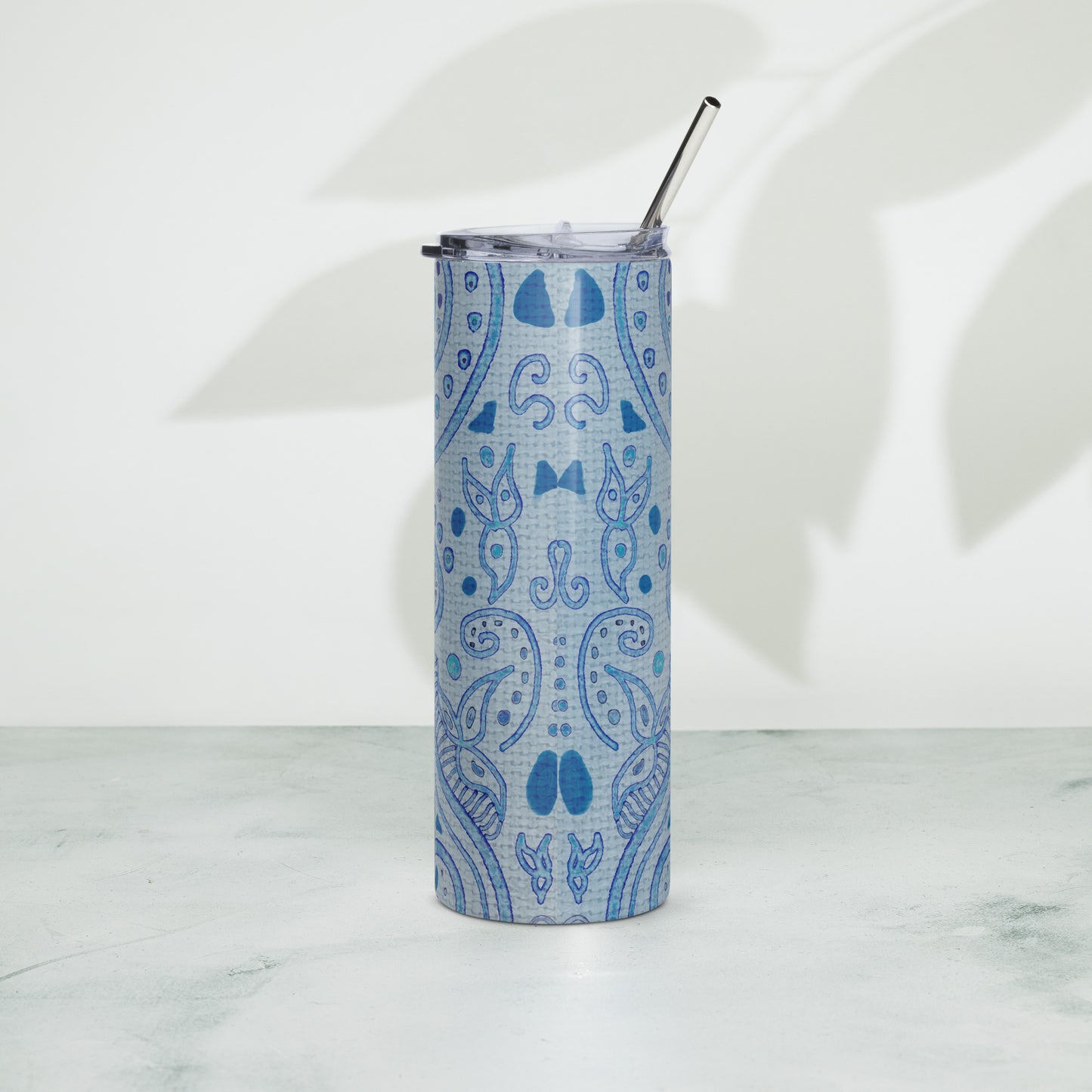 Blue Wash Stainless steel tumbler