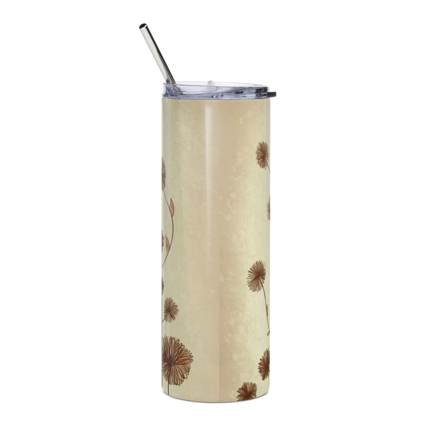 Botanical Bliss Stainless steel tumbler