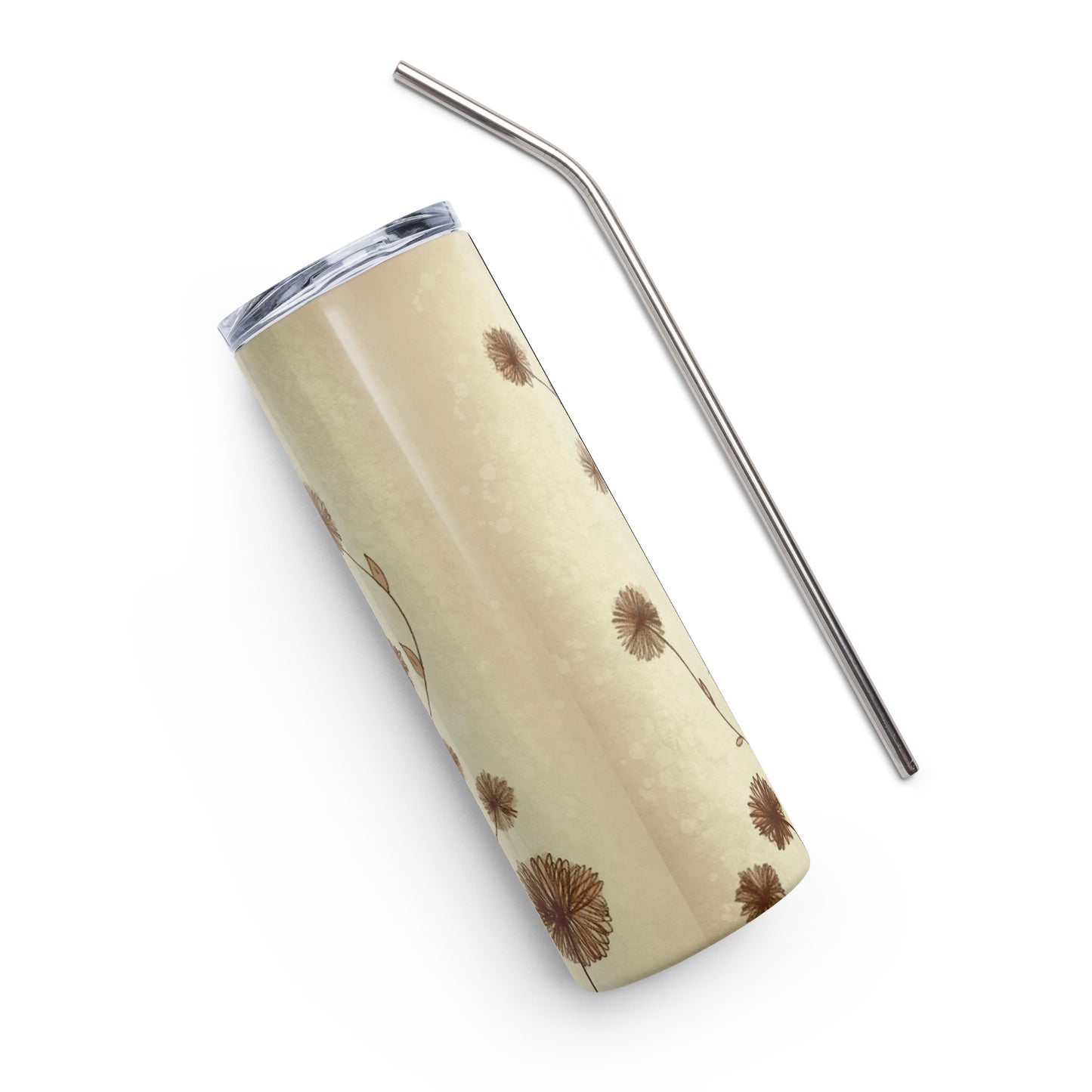 Botanical Bliss Stainless steel tumbler