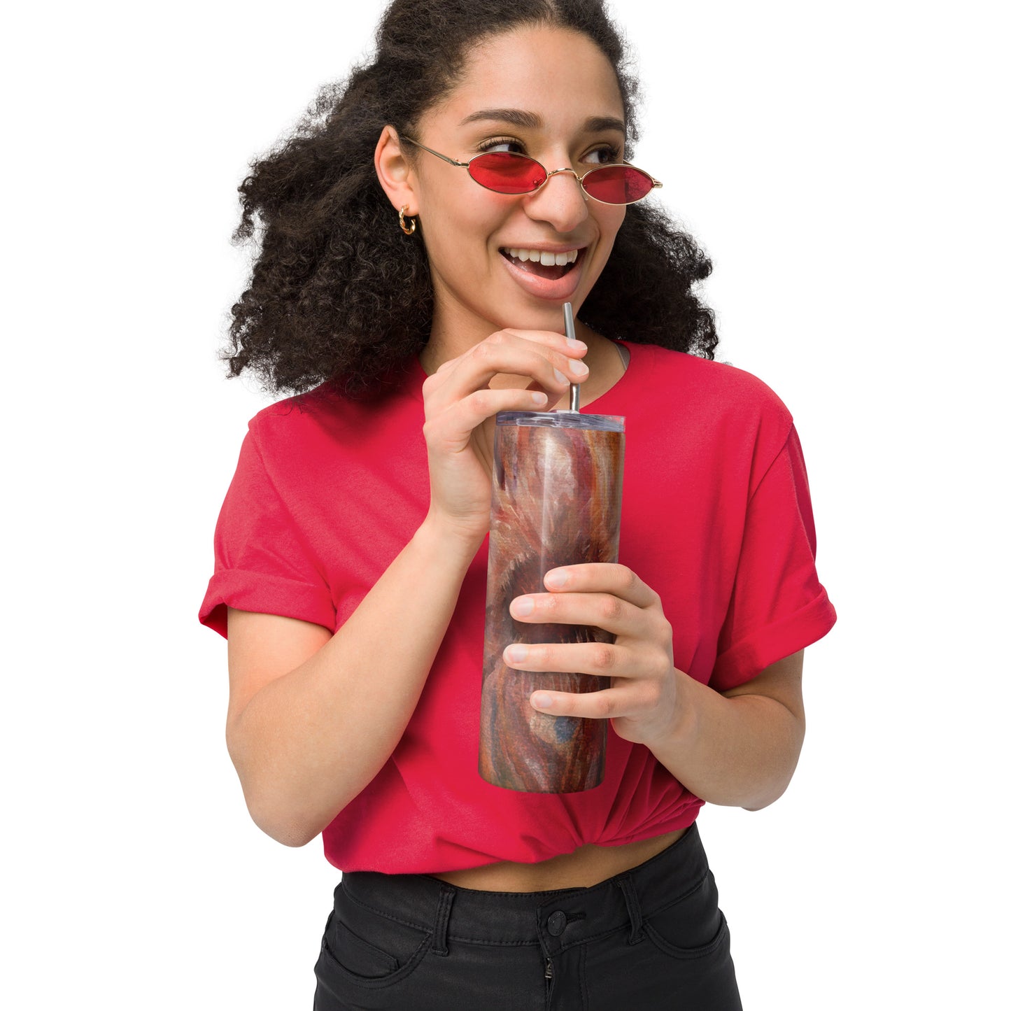 Floral Dream Stainless steel tumbler