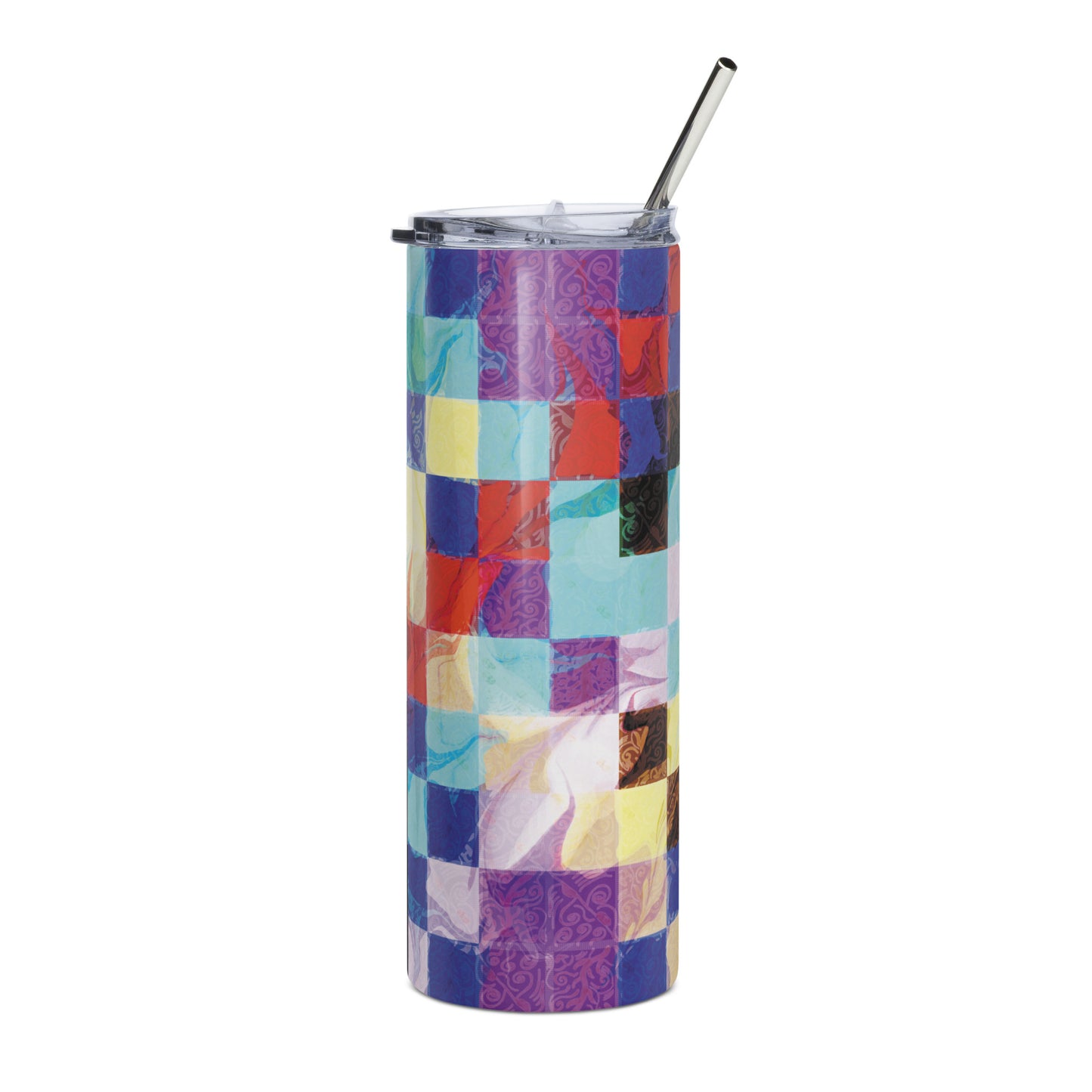 Quilt Style Stainless steel tumbler