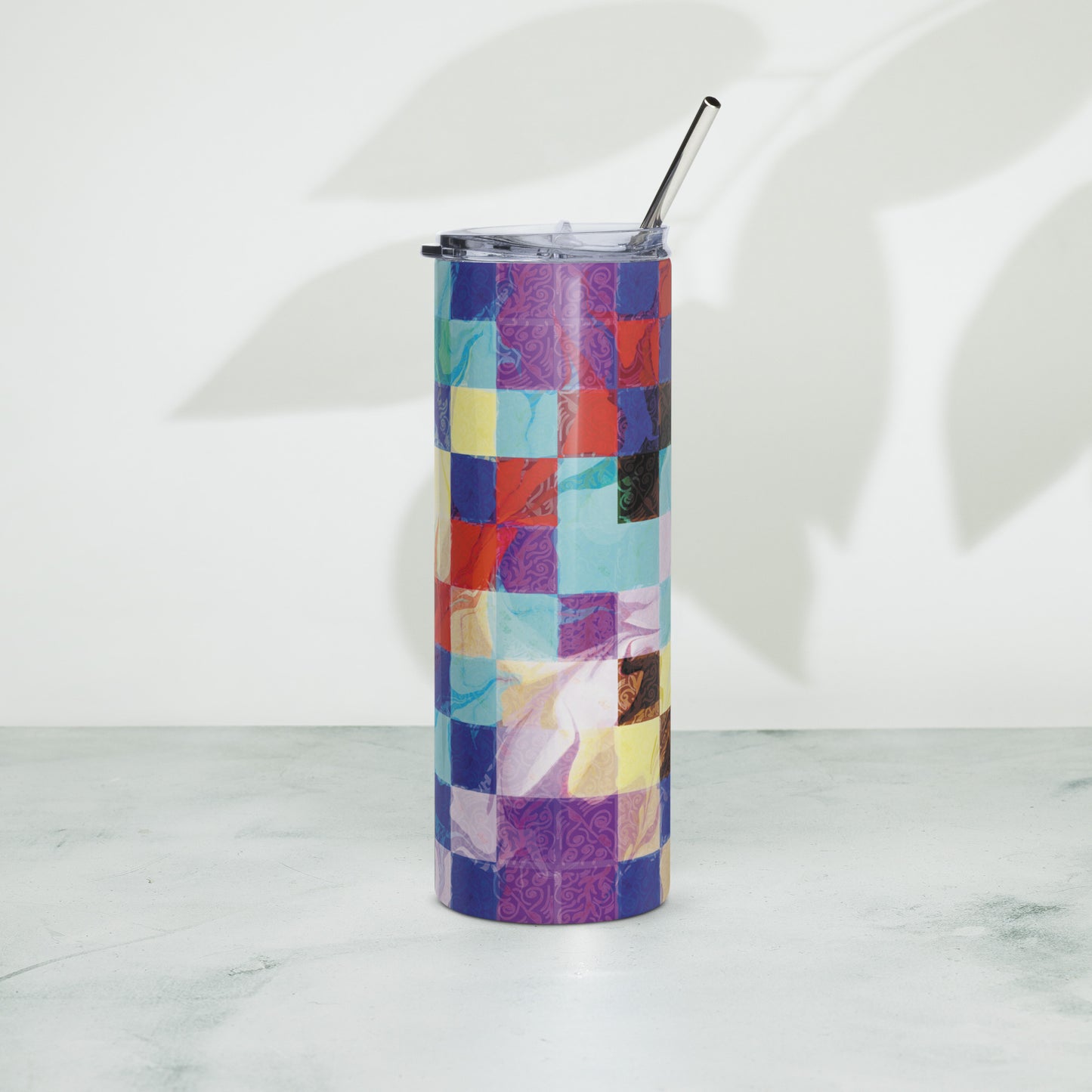 Quilt Style Stainless steel tumbler