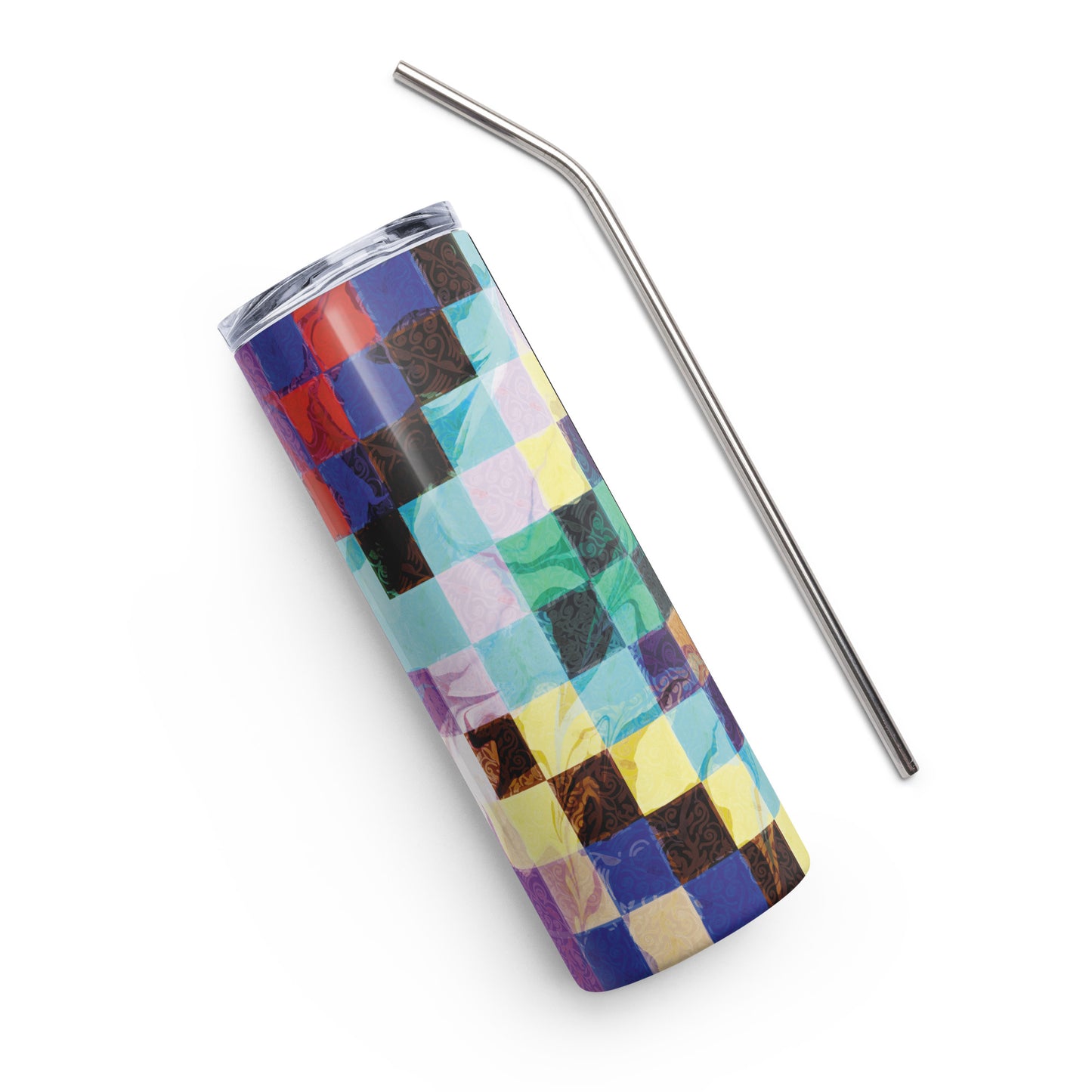 Quilt Style Stainless steel tumbler