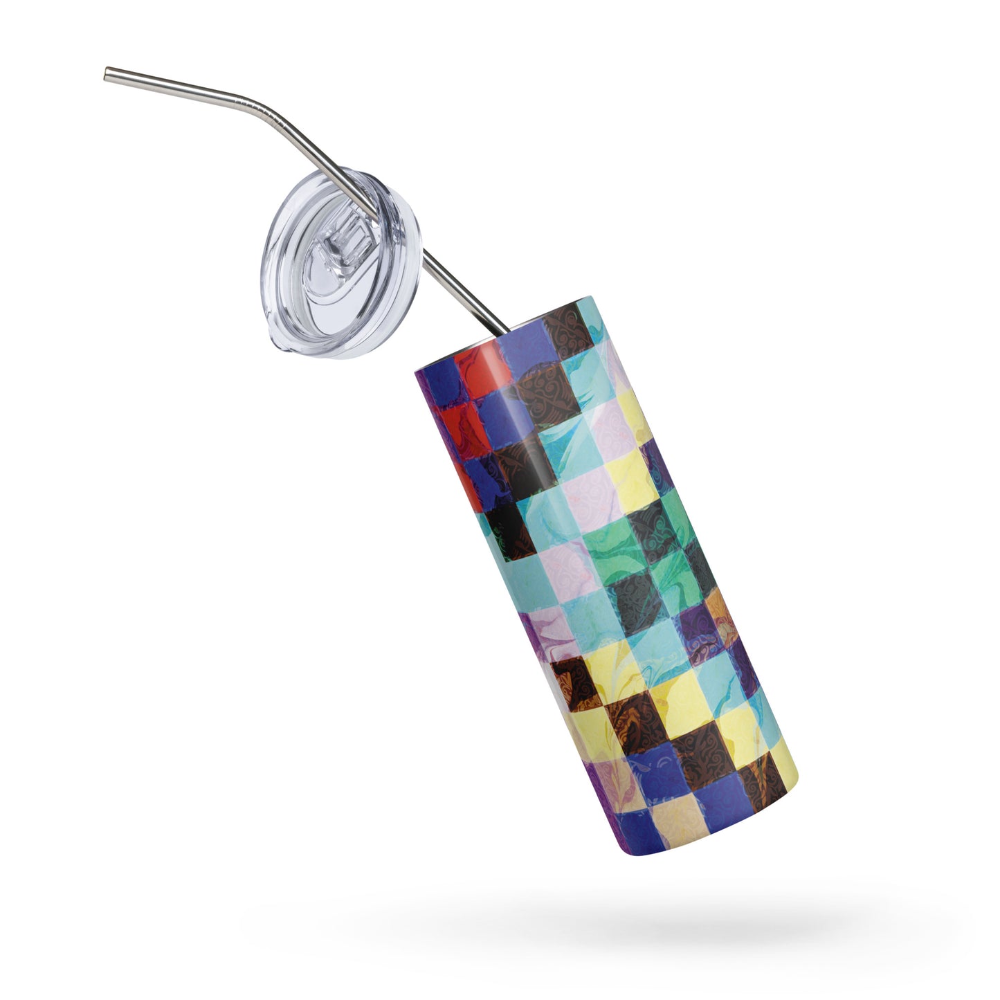 Quilt Style Stainless steel tumbler