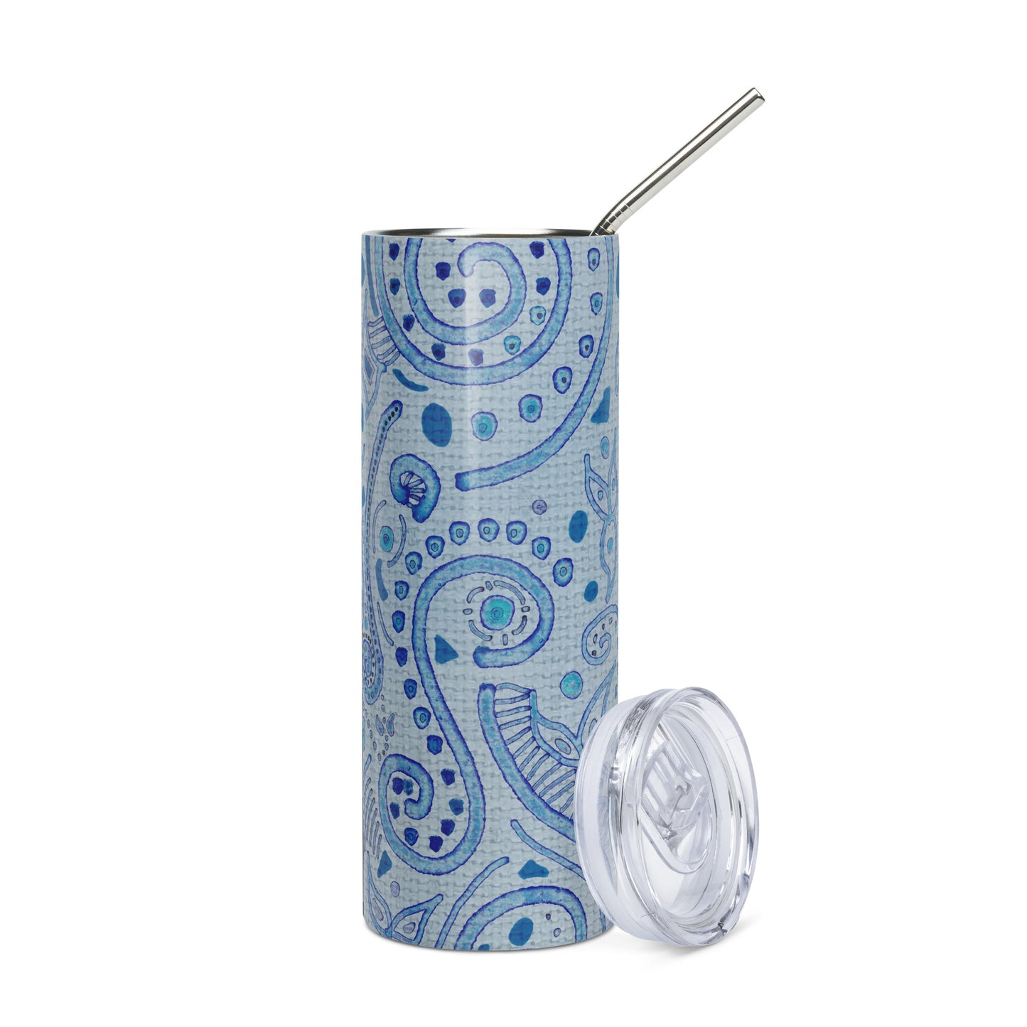 Blue Wash Stainless steel tumbler