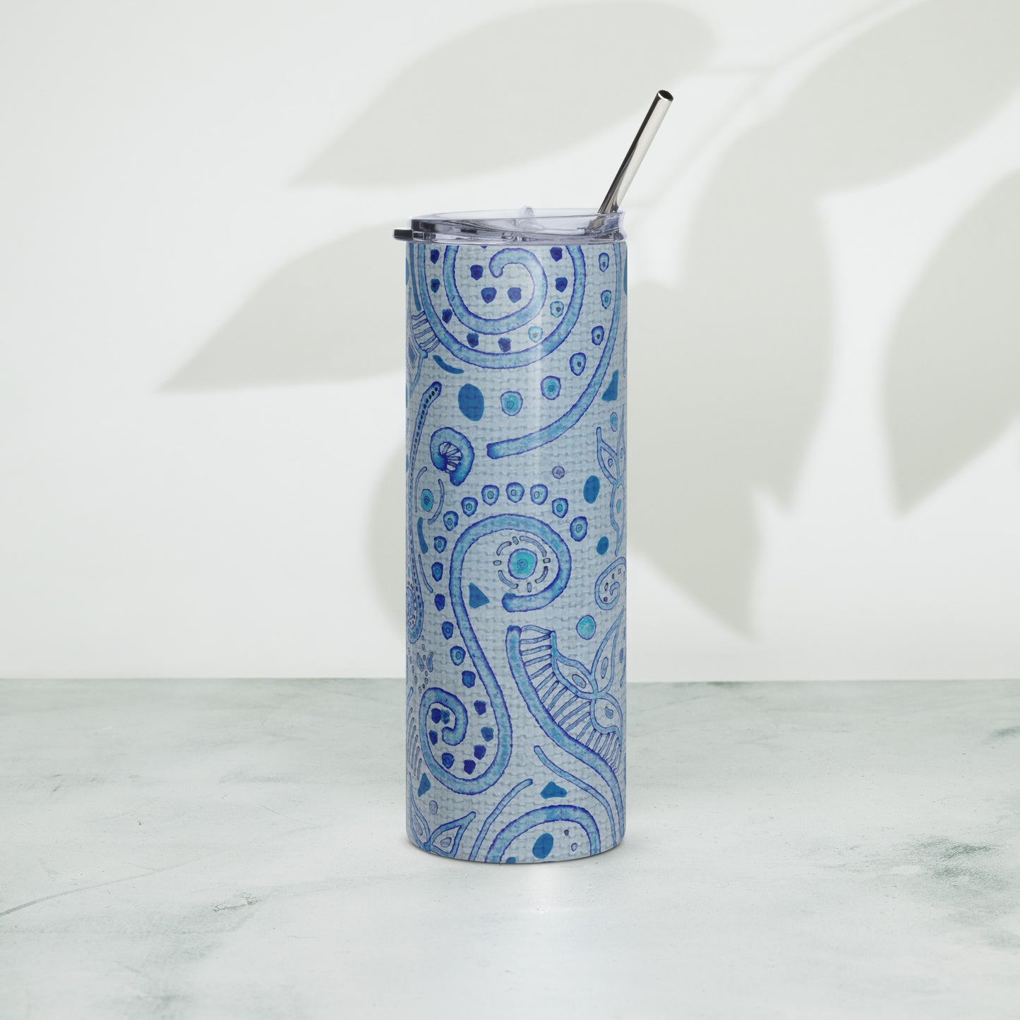 Blue Wash Stainless steel tumbler