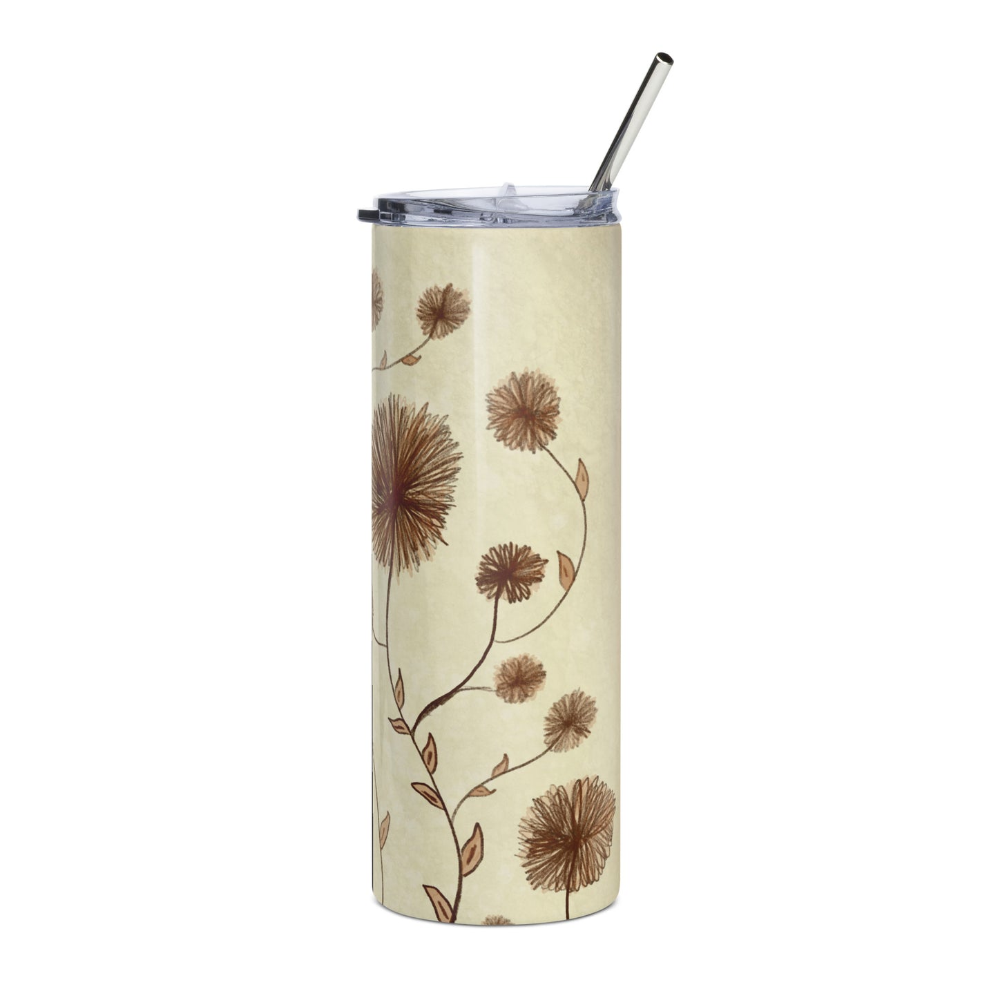 Botanical Bliss Stainless steel tumbler