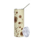 Botanical Bliss Stainless steel tumbler