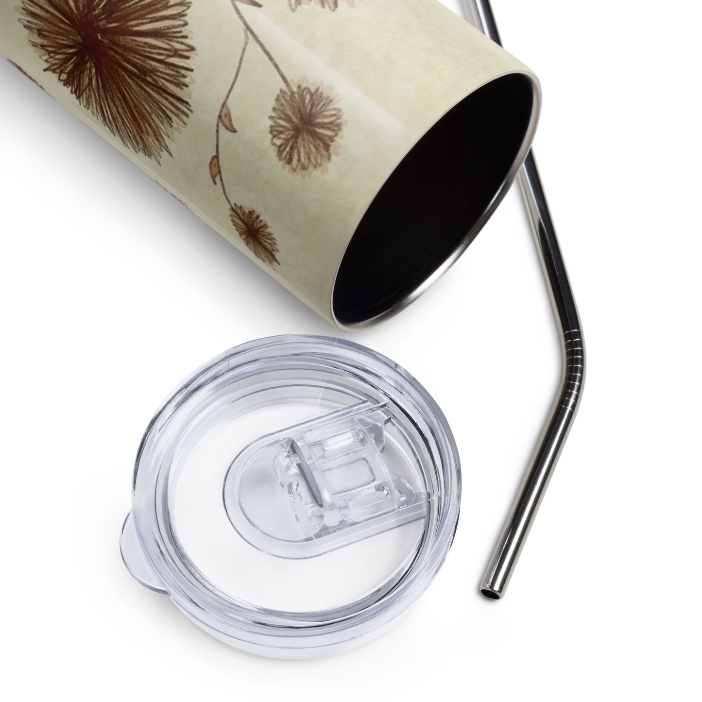 Botanical Bliss Stainless steel tumbler