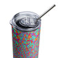 Trippy Stainless steel tumbler by Emmy Spoon