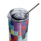 Quilt Style Stainless steel tumbler