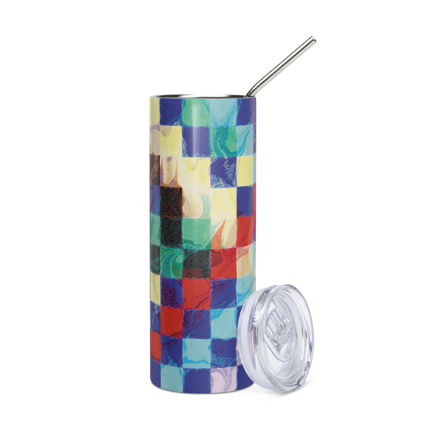 Quilt Style Stainless steel tumbler