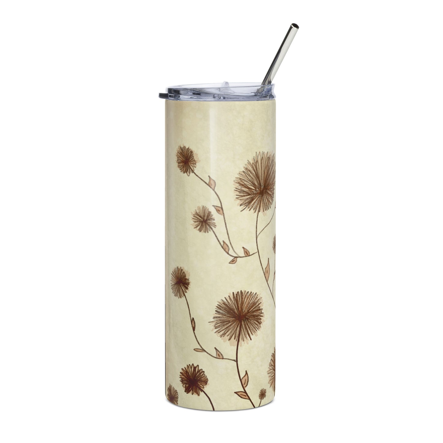 Botanical Bliss Stainless steel tumbler