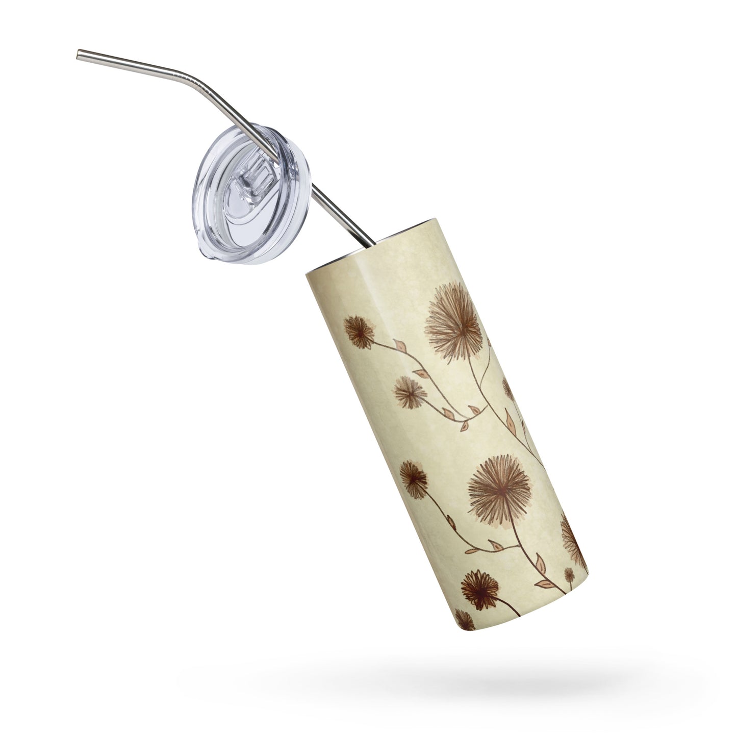 Botanical Bliss Stainless steel tumbler