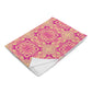Golden Bloom Throw Blanket