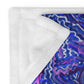 Indigo Flow Throw Blanket