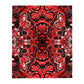 Crimson Signal Throw Blanket