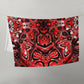 Crimson Signal Throw Blanket