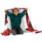 Crimson Signal Throw Blanket