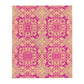 Golden Bloom Throw Blanket