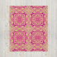 Golden Bloom Throw Blanket