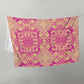 Golden Bloom Throw Blanket