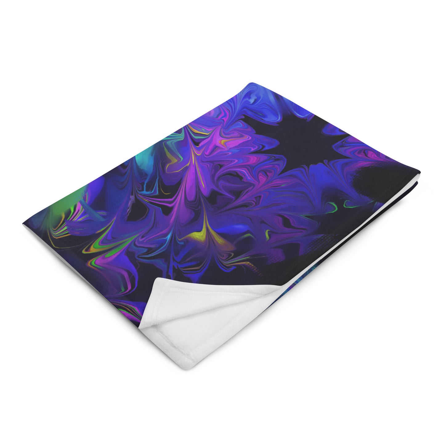 Aurora Bloom Throw Blanket