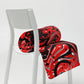 Crimson Signal Throw Blanket