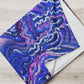 Indigo Flow Throw Blanket