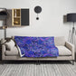 Indigo Flow Throw Blanket