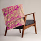 Golden Bloom Throw Blanket