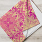 Golden Bloom Throw Blanket