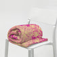 Golden Bloom Throw Blanket