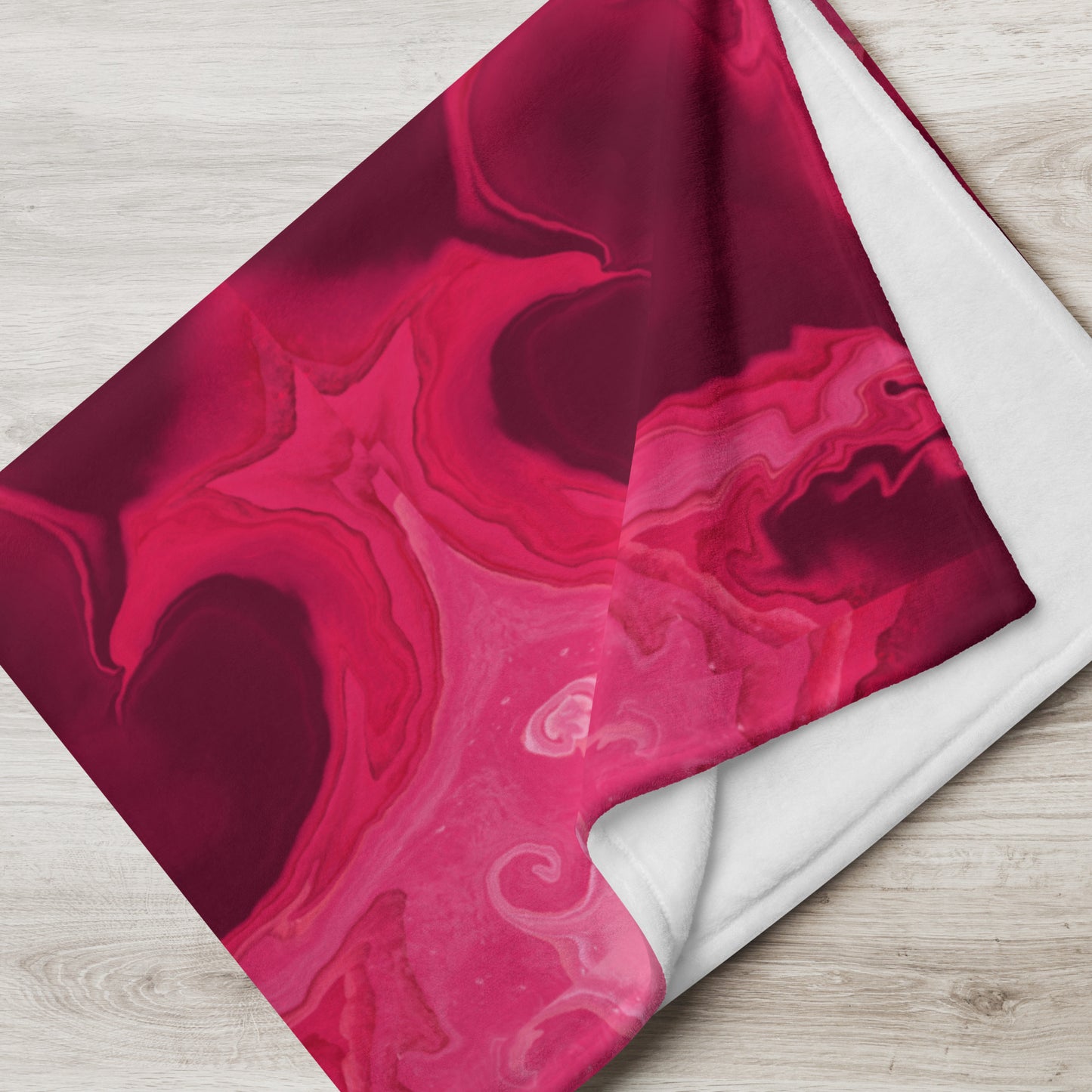 Heart Current Throw Blanket