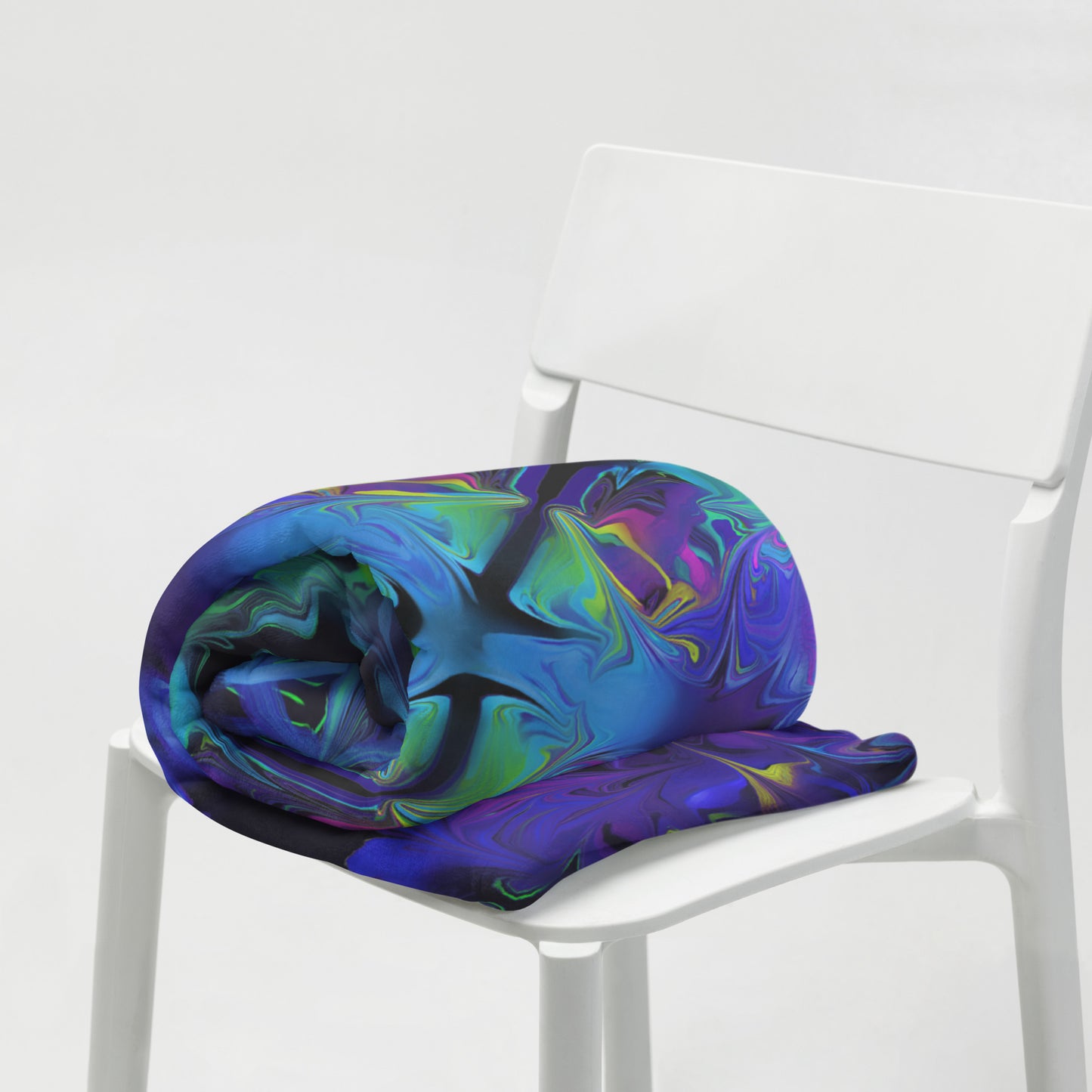 Aurora Bloom Throw Blanket