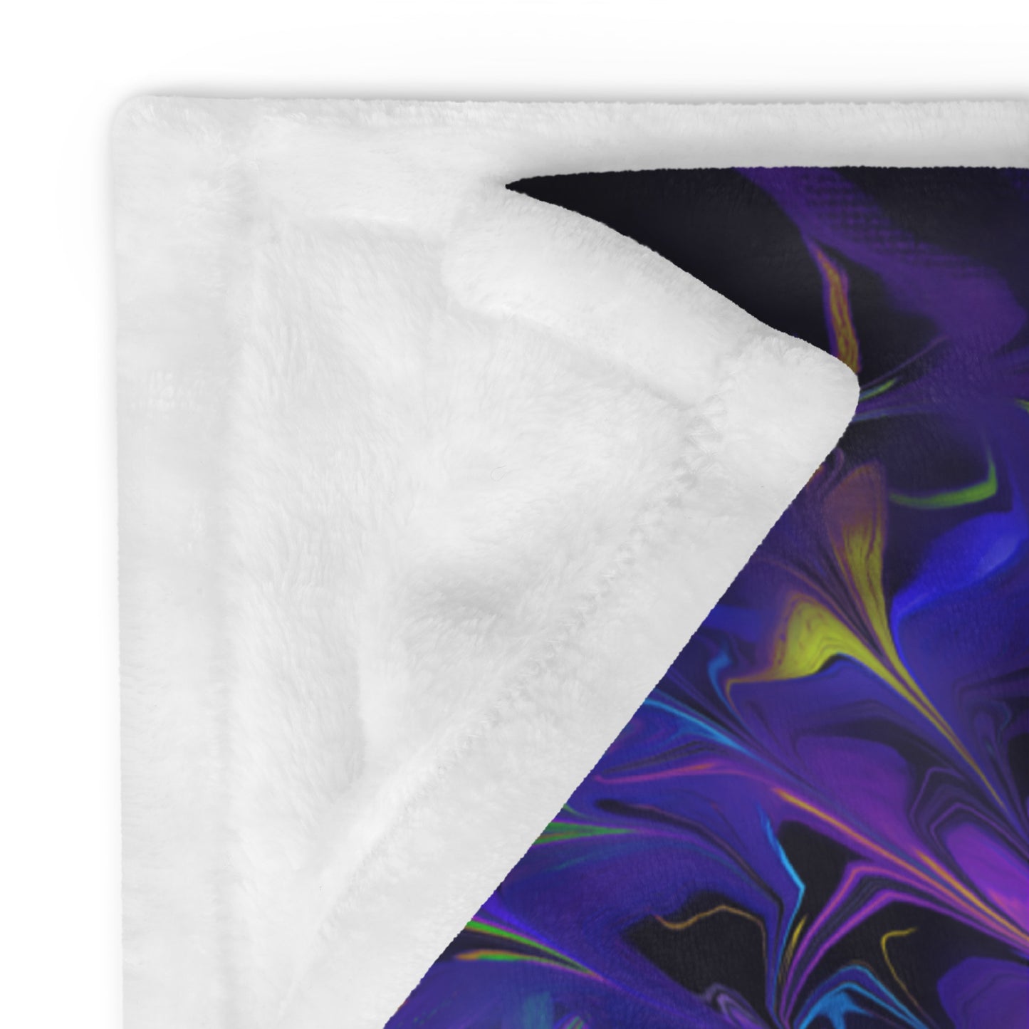 Aurora Bloom Throw Blanket