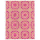 Golden Bloom Throw Blanket