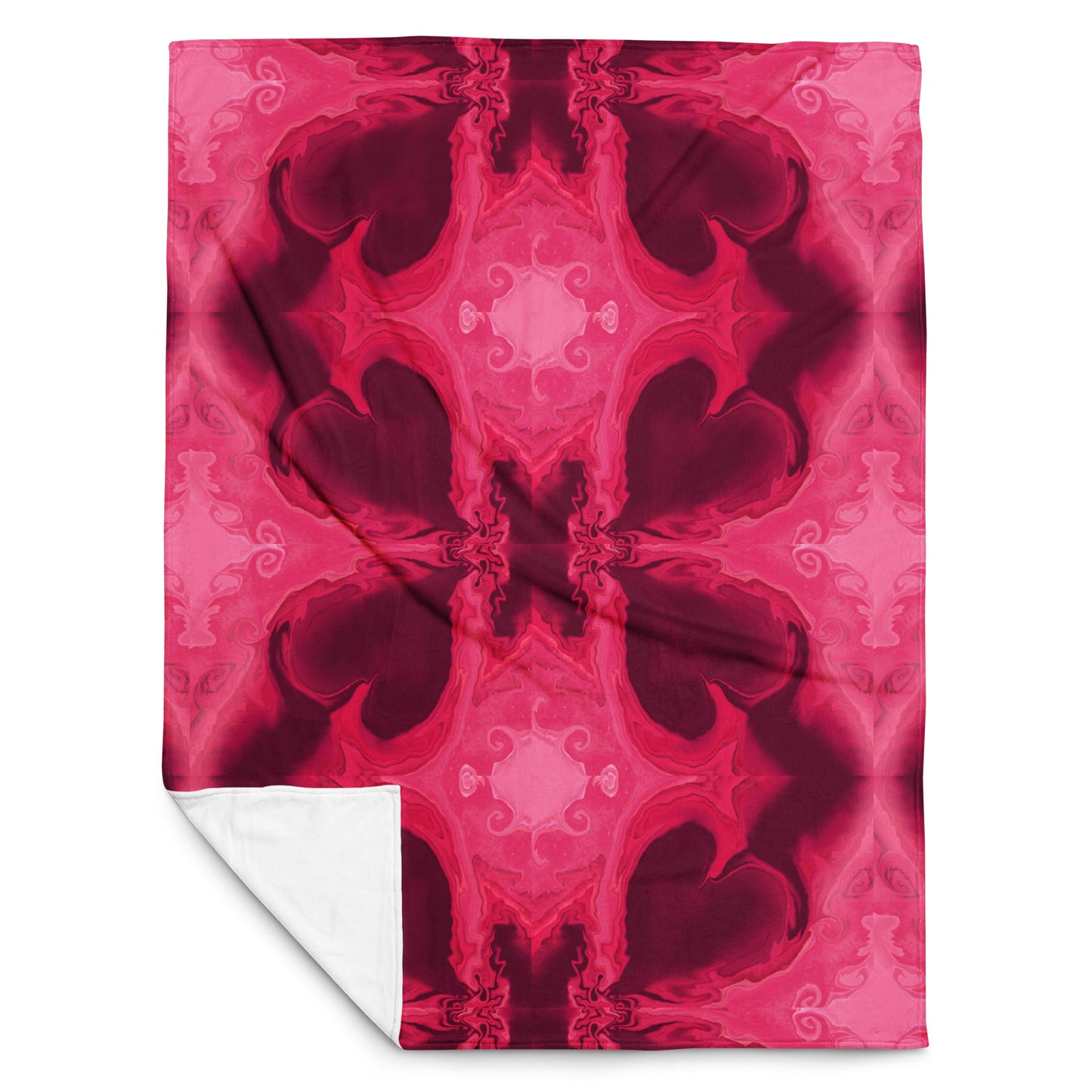 Heart Current Throw Blanket
