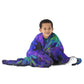 Aurora Bloom Throw Blanket