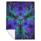 Aurora Bloom Throw Blanket