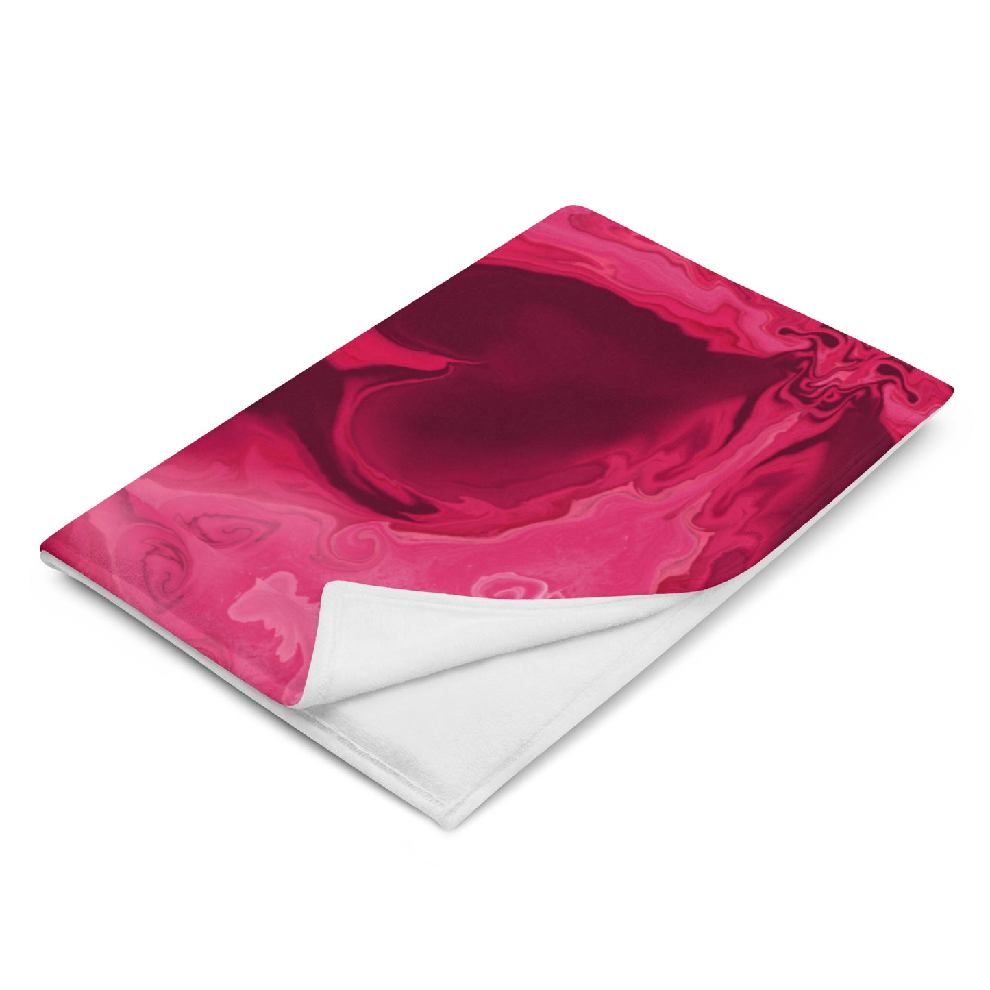 Heart Current Throw Blanket