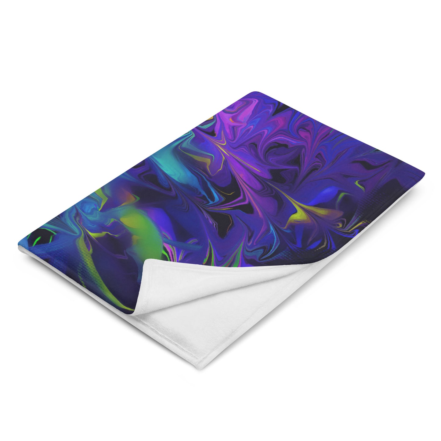 Aurora Bloom Throw Blanket