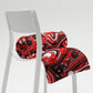Crimson Signal Throw Blanket