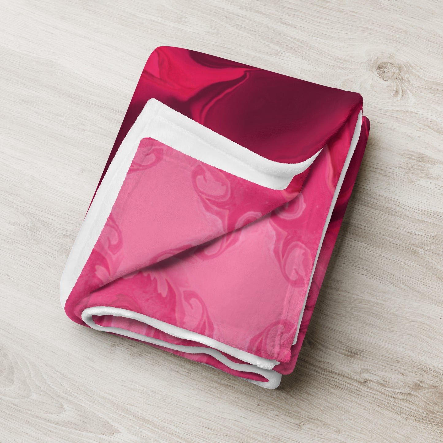Heart Current Throw Blanket