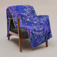 Indigo Flow Throw Blanket